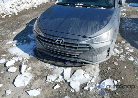 2019 Hyundai Elantra Sel из США, поврежденный, VIN KMHD84LF6KU744338